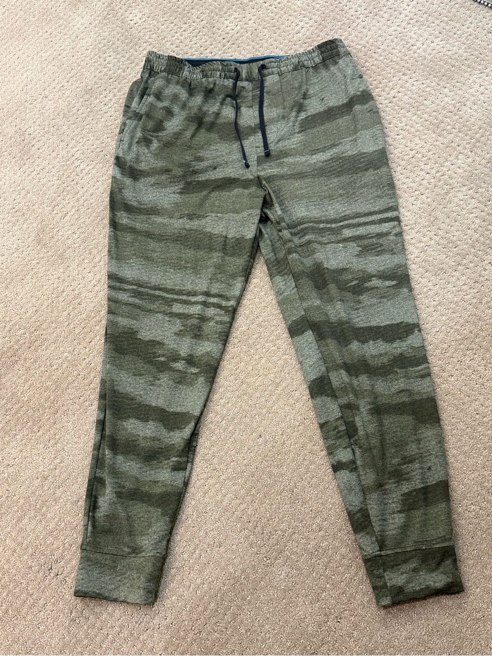 Stance Primer Joggers in Army Green Camo - Mens